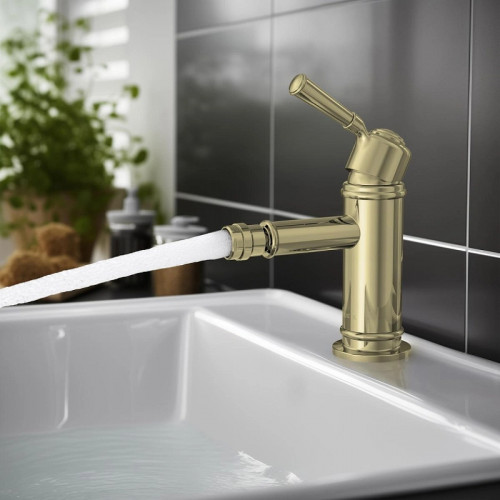 Смеситель для биде Aquatek Классик AQ1518PG Полированное золото латунь