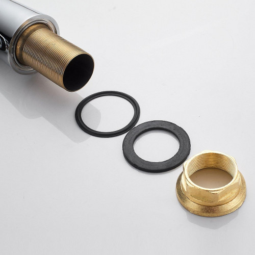 Смеситель для кухни Shevanik S743-9 цвет Хром Серый