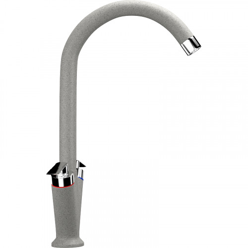 Смеситель для кухни Ulgran Classic U-011-310 Серый латунь