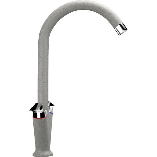 Смеситель для кухни Ulgran Classic U-011-310 Серый латунь