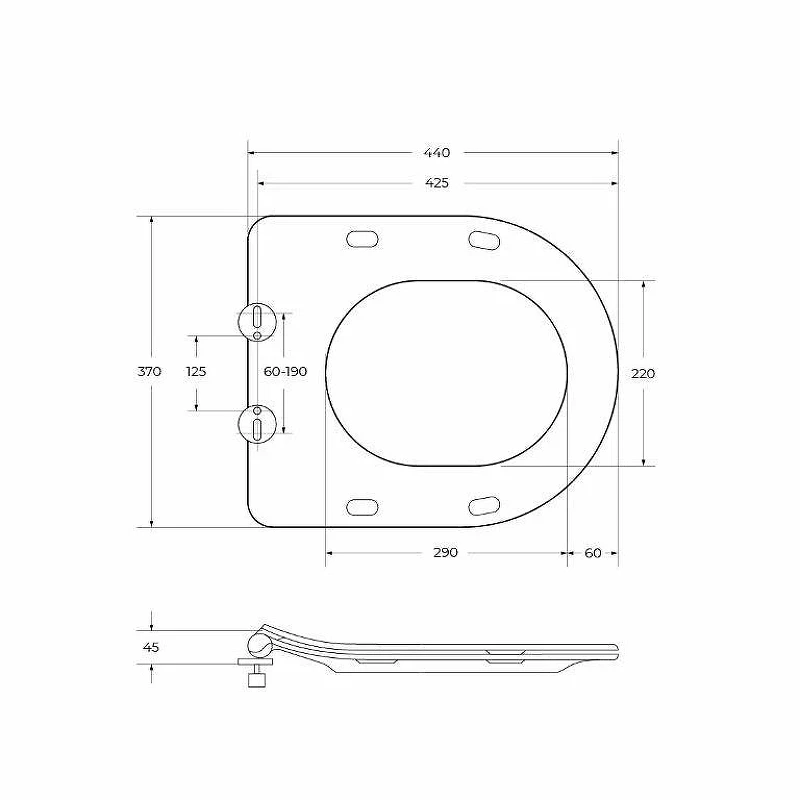 Комплект унитаза BelBagno Amanda BB051CHR+BB051SC с инсталляцией Grohe Rapid SL 38811KF0 с сиденьем Микролифт и Черной матовой клавишей смыва фаянс подвесной