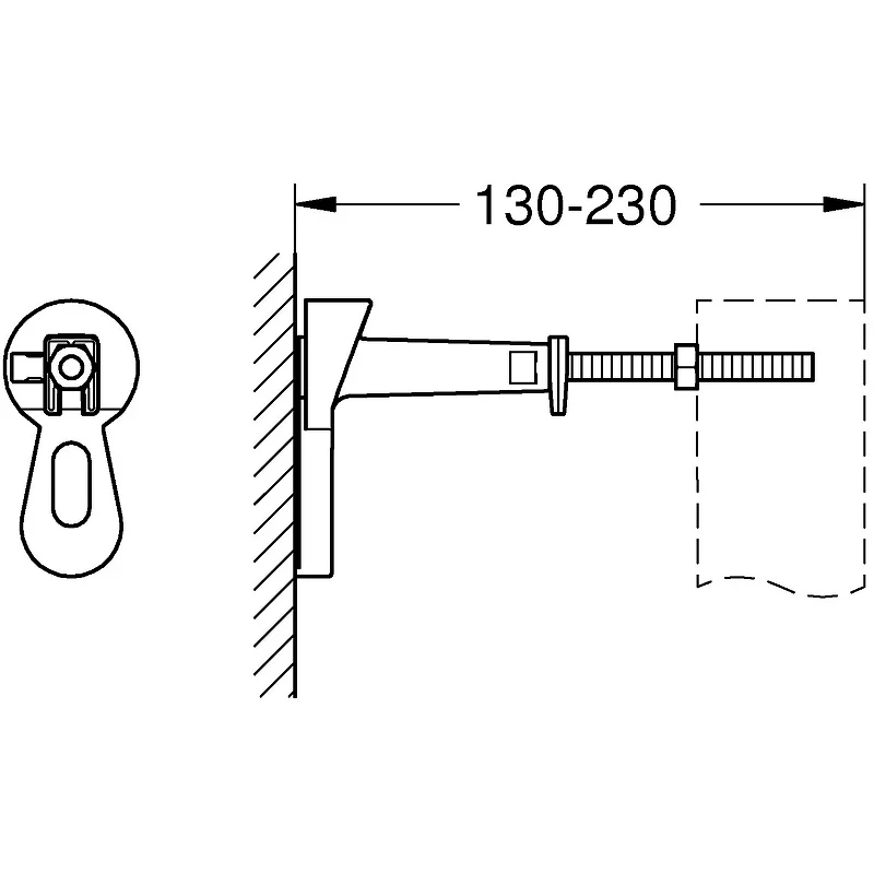 Комплект унитаза BelBagno Amanda BB051CHR+BB051SC с инсталляцией Grohe Rapid SL 38811KF0 с сиденьем Микролифт и Черной матовой клавишей смыва фаянс подвесной