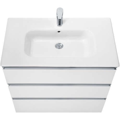 Тумба под раковину Roca The Gap 80 A857406806 подвесная Белый глянец