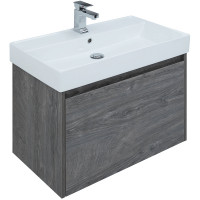 Комплект мебели для ванной Aquanet Nova Lite 60 242923 подвесной Дуб рошелье МДФ / ЛДСП