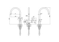 Смеситель для кухни Paulmark Heller He213218-401 Антрацит