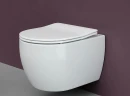 Комплект унитаза с инсталляцией Ceramicanova Play CN3001_121001MB цвет Белый с сиденьем Микролифт и клавишей смыва цвет Черный матовый