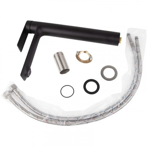 Смеситель для раковины Viko V-7723 Черный матовый латунь