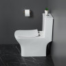 Унитаз-моноблок BelBagno Neon BB8617CPR-MN/SC с сиденьем Микролифт