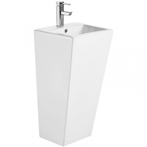 Раковина Ceruttispa Vito 44 CT7663 Белый фаянс напольный