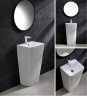 Раковина Ceruttispa Vito 44 CT7663 Белый фаянс напольный
