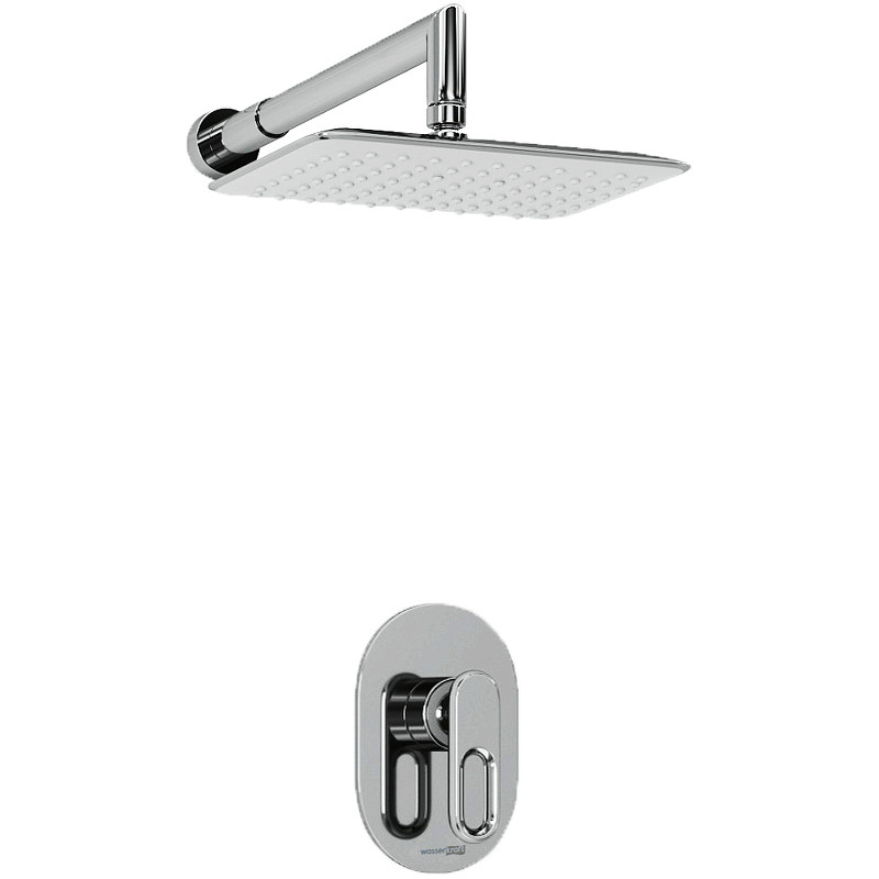 Душевая система WasserKRAFT Kammel A12831 Хром латунь встраиваемый