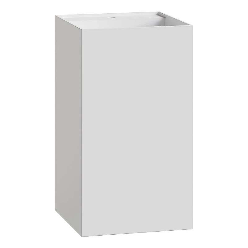 Раковина Boheme Cube 48 802-MW цвет Белый мрамор