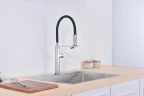 Смеситель для кухни Vincea VKF-119CH цвет Хром