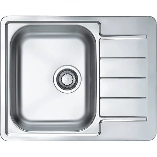 Кухонная мойка Alveus Line 110 NAT 90 FI 615x500 1122317 Натуральная сталь нержавеющая сталь встраиваемый