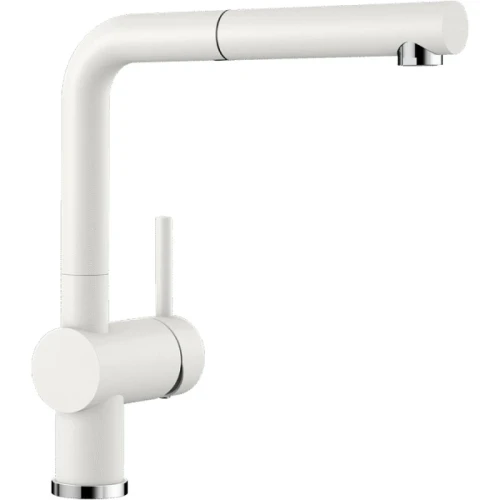 Смеситель для кухни Blanco Linus-S Silgranit 516692 Белый латунь
