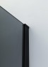 Душевая перегородка Cezares Liberta 80 LIBERTA-L-1-80-120-GR-NERO профиль Черный матовый стекло серое