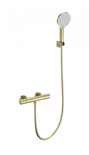 Смеситель для душа Wonzon & Woghand Inn WW-B3013-A-BG с термостатом цвет Брашированное золото