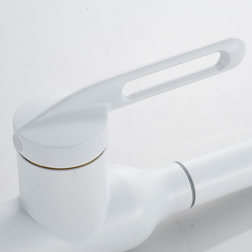 Смеситель для кухни Raffine F303C-1 цвет Белый