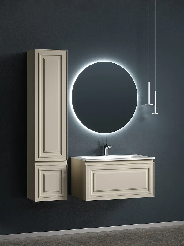 Тумба под раковину Sancos Very 80 VR80CE подвесная Beige Soft МДФ / ЛДСП