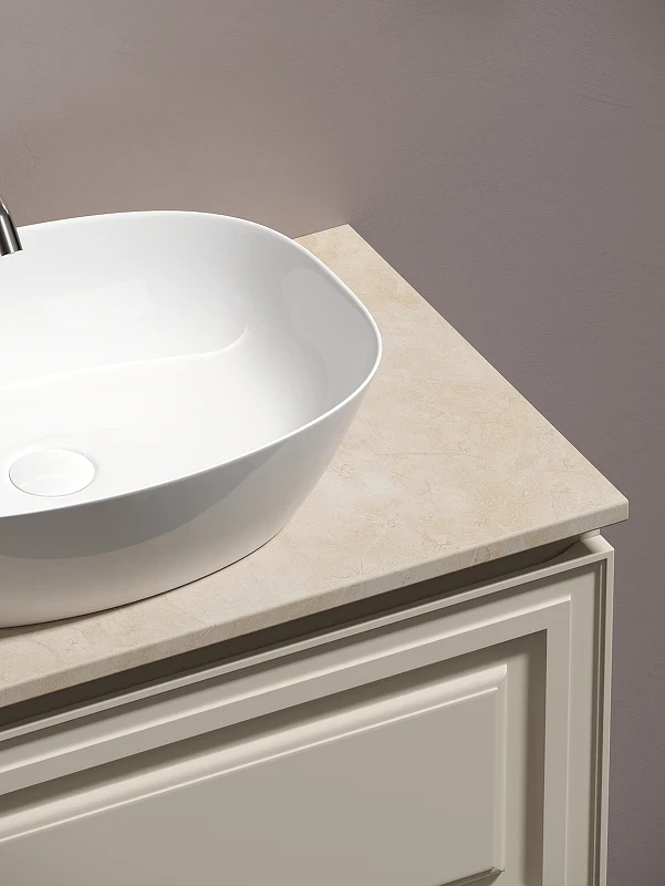 Тумба под раковину Sancos Very 80 VR80CE подвесная Beige Soft МДФ / ЛДСП
