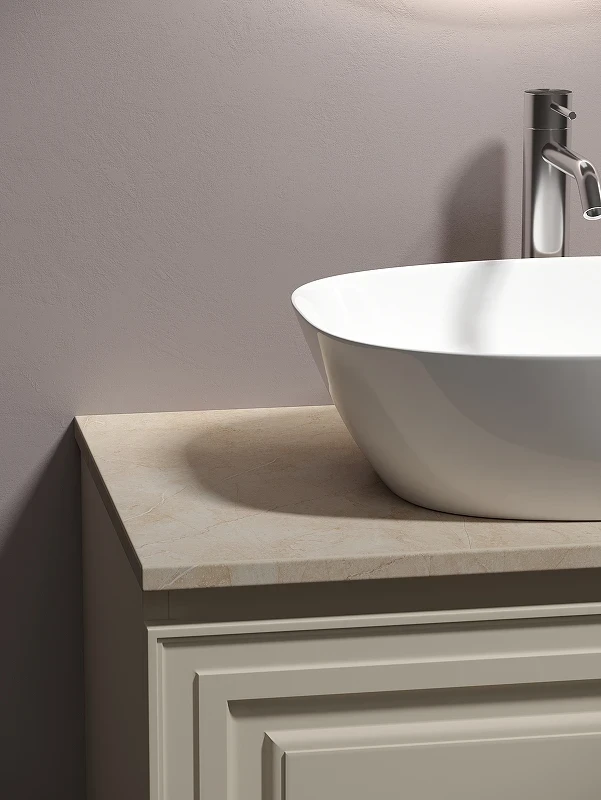 Тумба под раковину Sancos Very 80 VR80CE подвесная Beige Soft МДФ / ЛДСП