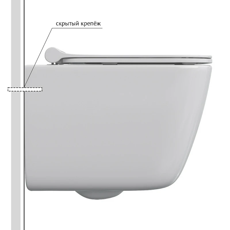 Комплект унитаза Berges Quattro S Rimless с инсталляцией Atom Line 043361 с сиденьем Микролифт и клавишей смыва Хром глянцевый фарфор подвесной