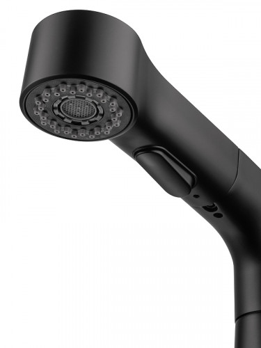 Смеситель для раковины Wonzon &amp; Woghand WW-121B108-MB цвет Черный матовый