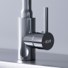 Смеситель для кухни Dorff Logic D3007622 Хром Черный нержавеющая сталь