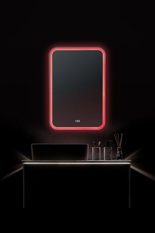 Зеркало Silver Mirrors Malta-RGB 55 LED-00002511 с подсветкой с сенсорным выключателем и диммером стекло