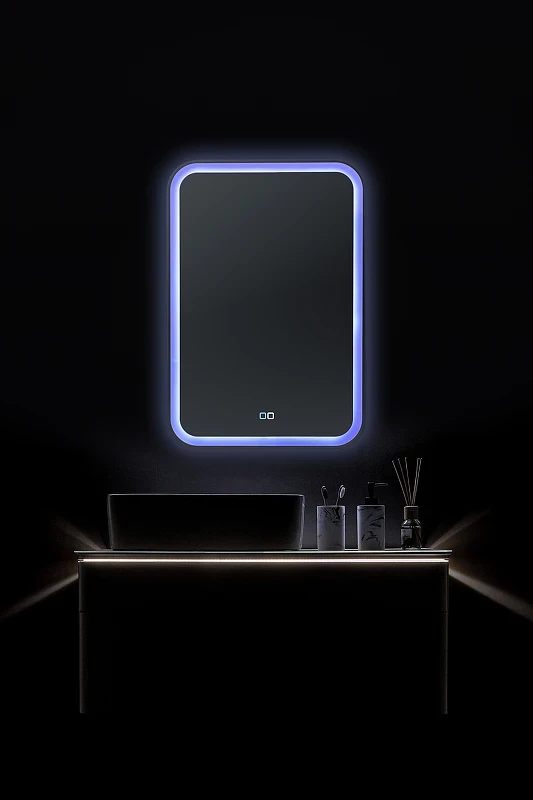 Зеркало Silver Mirrors Malta-RGB 55 LED-00002511 с подсветкой с сенсорным выключателем и диммером стекло