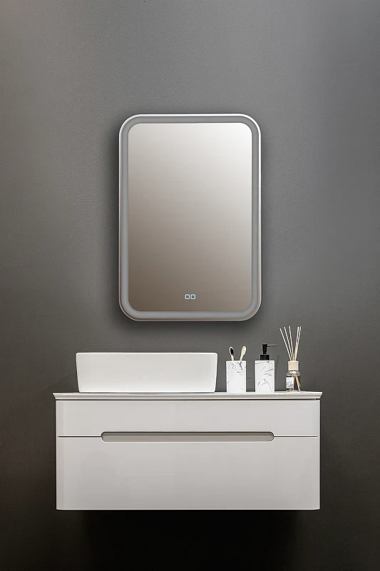 Зеркало Silver Mirrors Malta-RGB 55 LED-00002511 с подсветкой с сенсорным выключателем и диммером стекло
