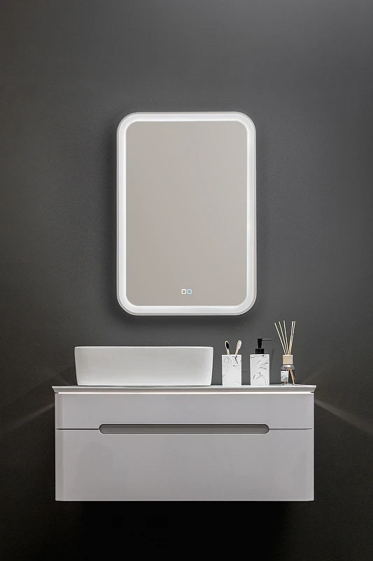 Зеркало Silver Mirrors Malta-RGB 55 LED-00002511 с подсветкой с сенсорным выключателем и диммером стекло