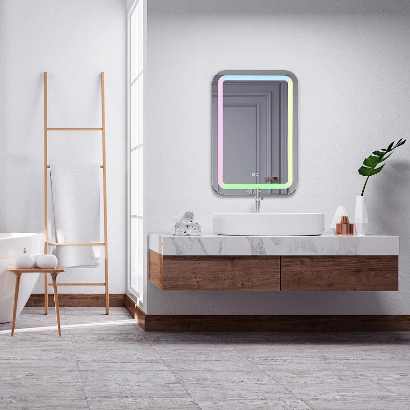 Зеркало Silver Mirrors Malta-RGB 55 LED-00002511 с подсветкой с сенсорным выключателем и диммером стекло