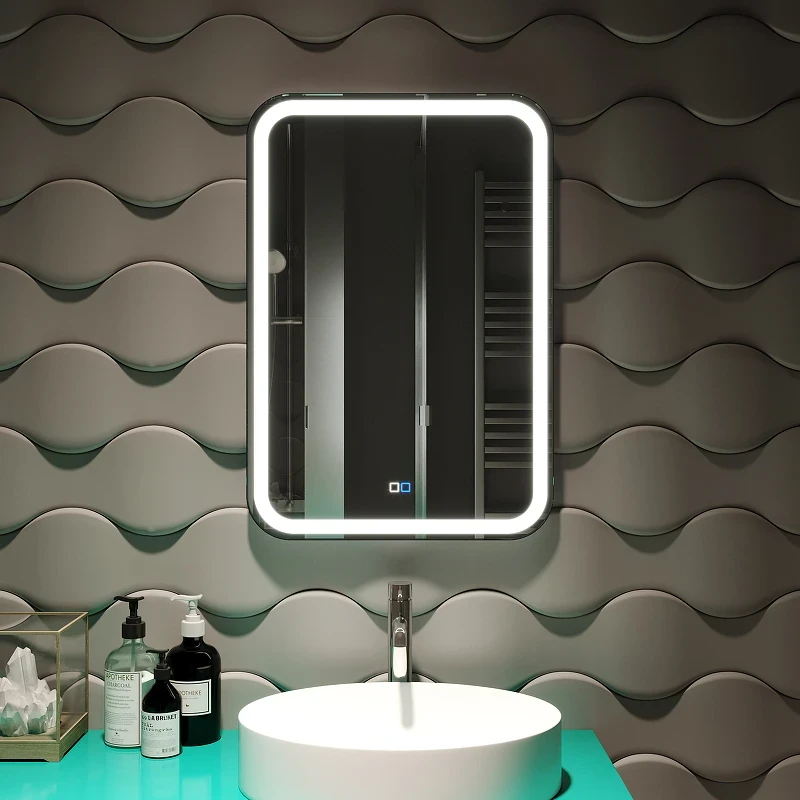 Зеркало Silver Mirrors Malta-RGB 55 LED-00002511 с подсветкой с сенсорным выключателем и диммером стекло
