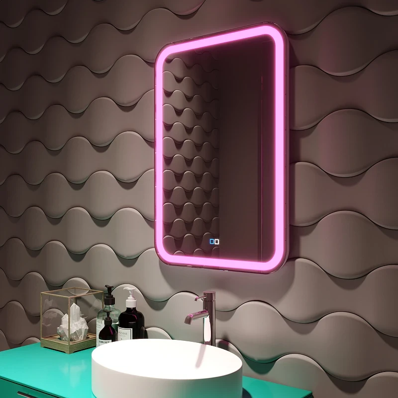 Зеркало Silver Mirrors Malta-RGB 55 LED-00002511 с подсветкой с сенсорным выключателем и диммером стекло