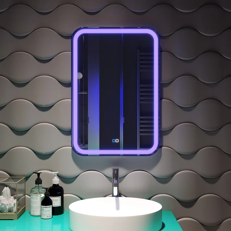 Зеркало Silver Mirrors Malta-RGB 55 LED-00002511 с подсветкой с сенсорным выключателем и диммером стекло