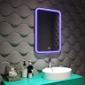 Зеркало Silver Mirrors Malta-RGB 55 LED-00002511 с подсветкой с сенсорным выключателем и диммером стекло