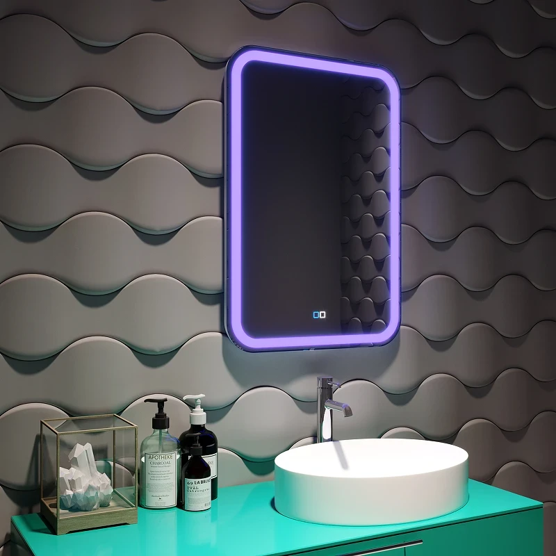 Зеркало Silver Mirrors Malta-RGB 55 LED-00002511 с подсветкой с сенсорным выключателем и диммером стекло
