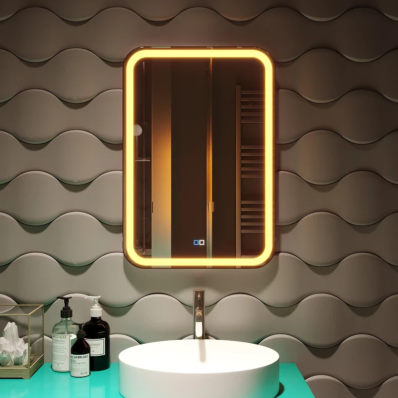 Зеркало Silver Mirrors Malta-RGB 55 LED-00002511 с подсветкой с сенсорным выключателем и диммером стекло