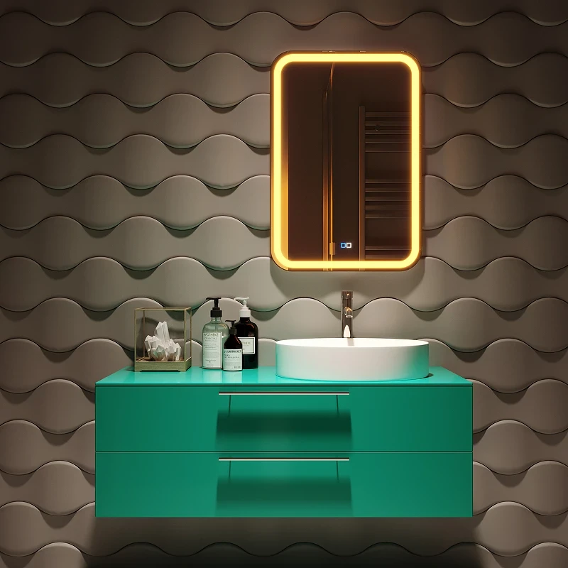 Зеркало Silver Mirrors Malta-RGB 55 LED-00002511 с подсветкой с сенсорным выключателем и диммером стекло