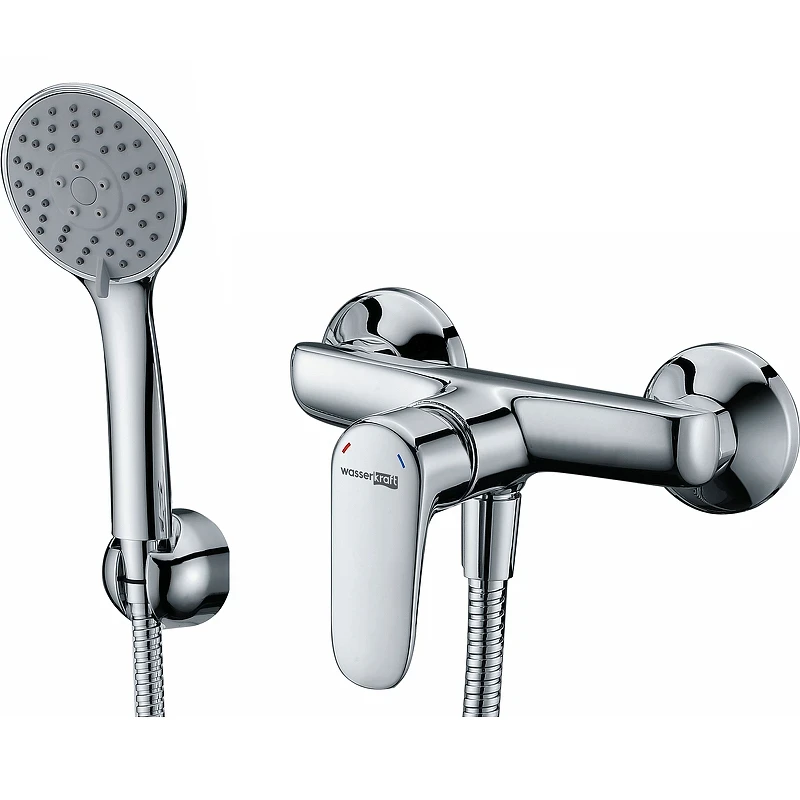 Смеситель для душа WasserKRAFT Vils 5602 Хром латунь на стену