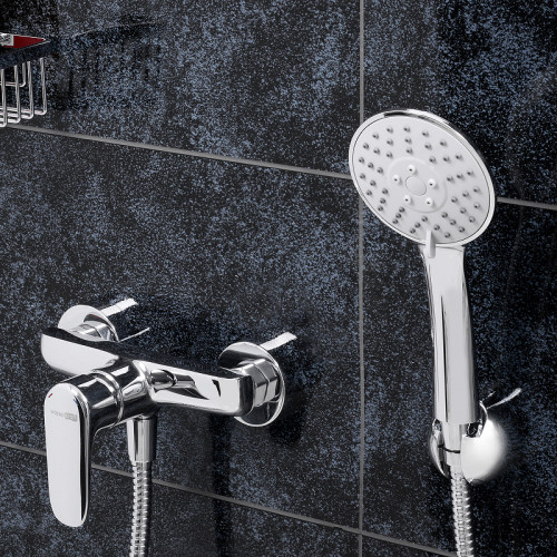 Смеситель для душа WasserKRAFT Vils 5602 Хром латунь на стену