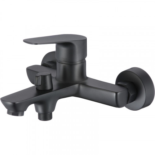 Смеситель для ванны Olive's Tieso 26201TSB Черный матовый латунь на стену