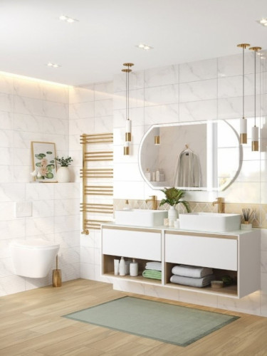 Зеркало Cersanit Led 090 Design 100 KN-LU-LED090*100-d-Os с подсветкой с подогревом стекло