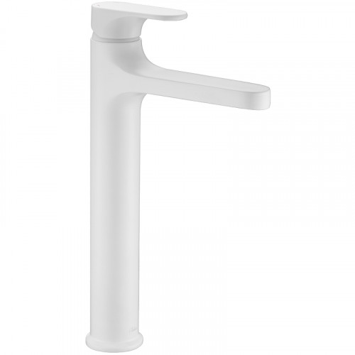 Смеситель для раковины Boheme Spectre 452-MW Белый матовый латунь