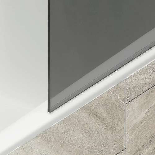 Шторка на ванну Maybah Glass MGV-82-2ш 800x1400 в широком профиле Бронза стекло графитовое