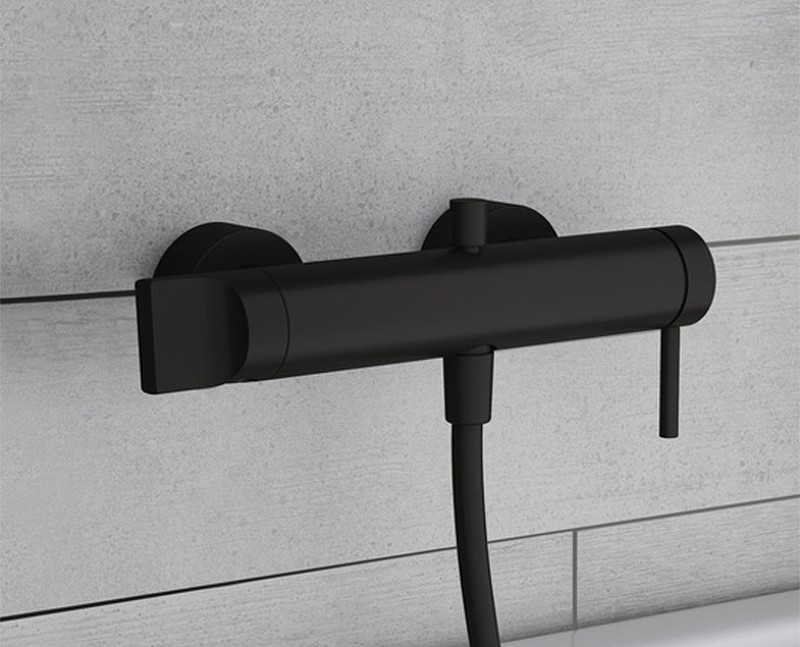 Смеситель для ванны Vitra Origin A4261936 Черный матовый латунь на стену