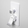 Смеситель для душа WasserKRAFT Aller 10641W Белый Хром латунь встраиваемый