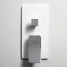 Смеситель для душа WasserKRAFT Aller 10641W Белый Хром латунь встраиваемый