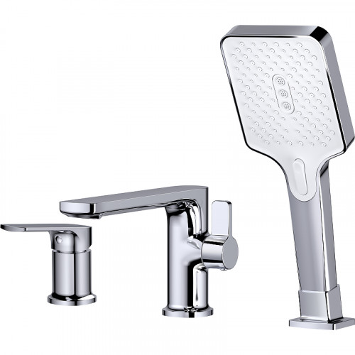 Смеситель на борт ванны Splenka S30.31 Хром латунь